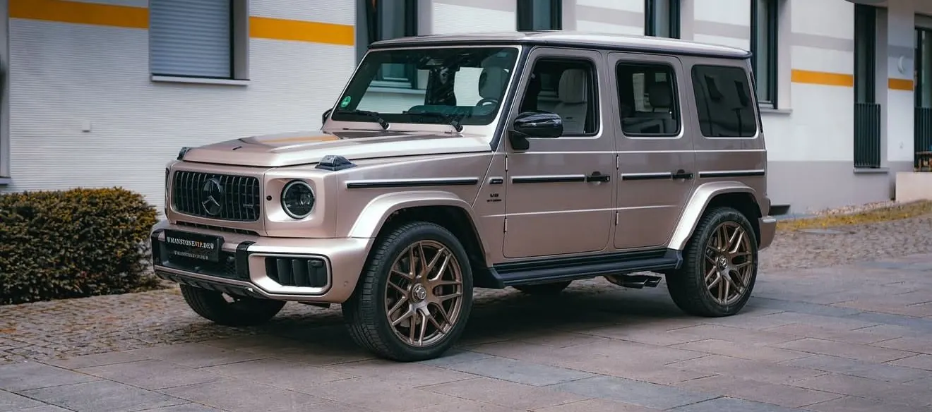Mercedes-AMG G 63 in satin rosé